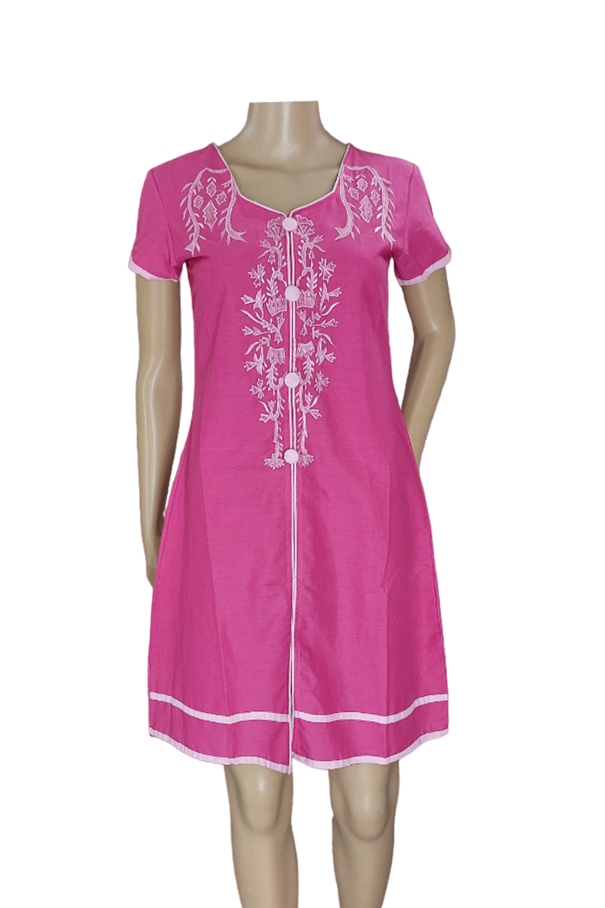 Buy Aurelia Women's Solid Regular White Striped Cotton V-Neck Kurti  (23FEA30336-605281 at Amazon.in